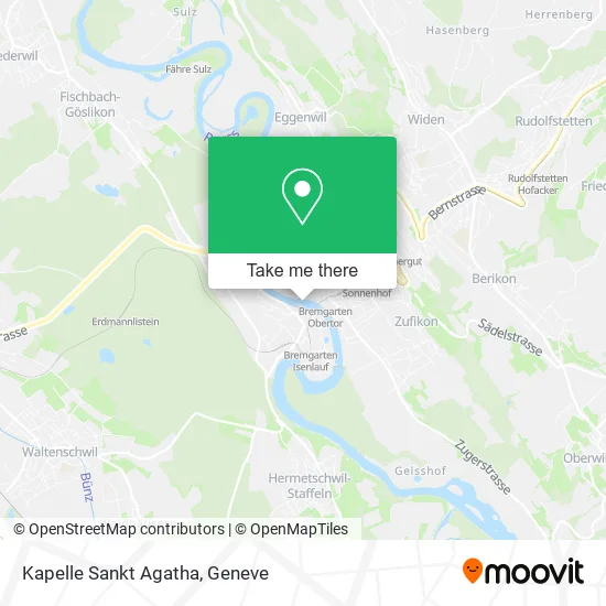 Kapelle Sankt Agatha map