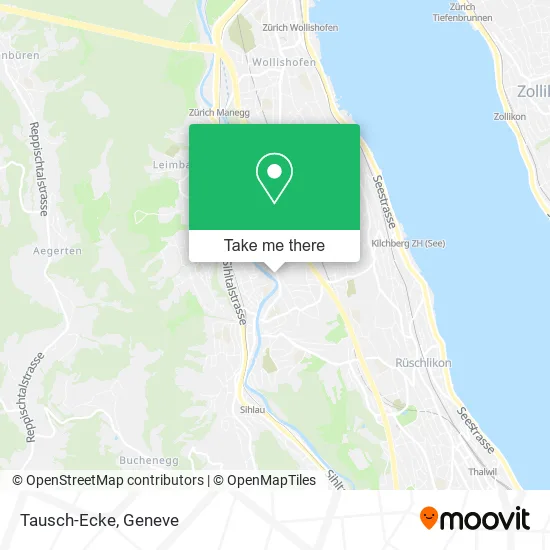 Tausch-Ecke map