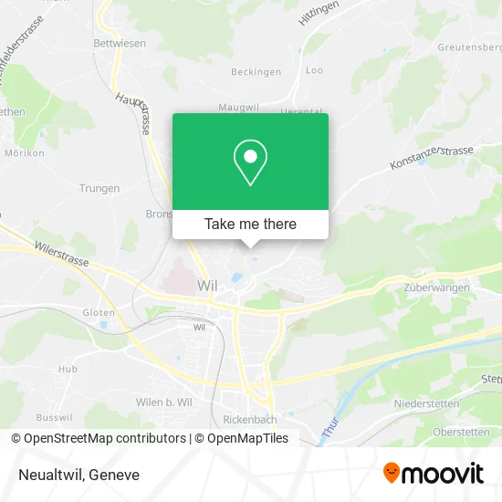 Neualtwil map