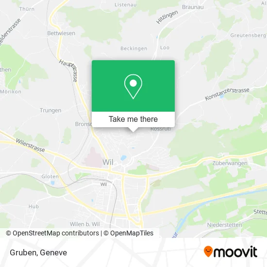 Gruben map
