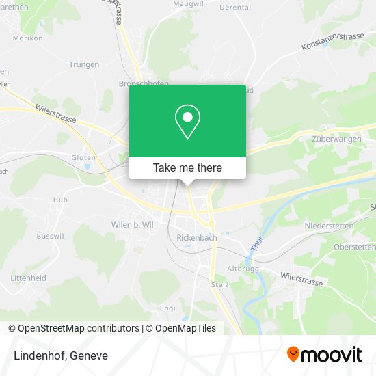 Lindenhof map