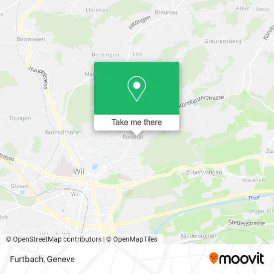 Furtbach map
