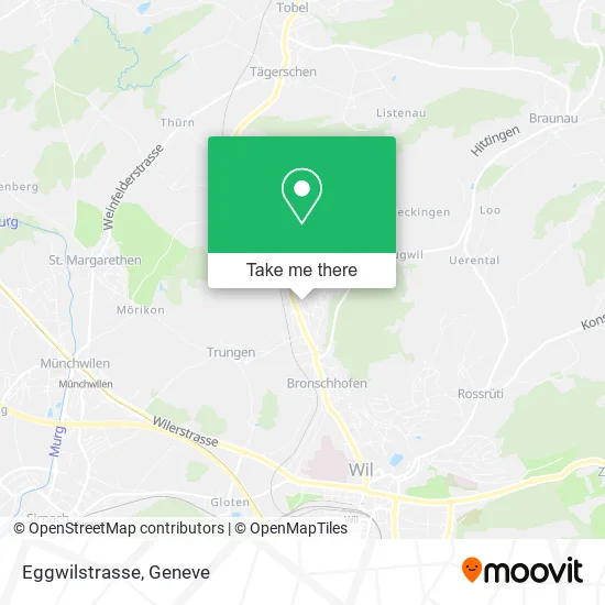 Eggwilstrasse map