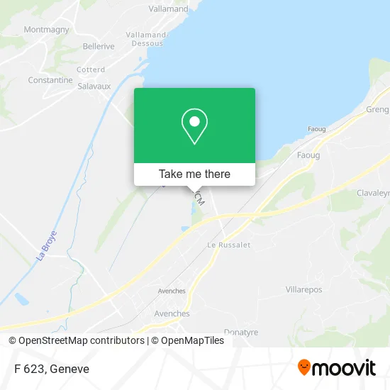F 623 map