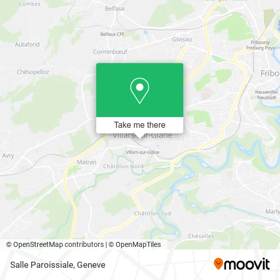 Salle Paroissiale map