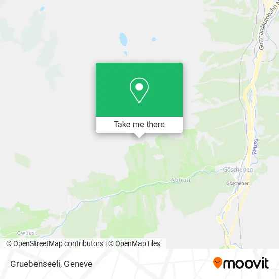 Gruebenseeli map