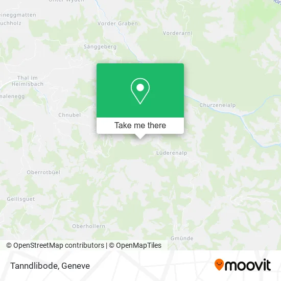 Tanndlibode map