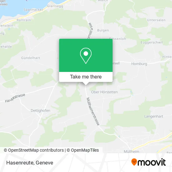 Hasenreute map