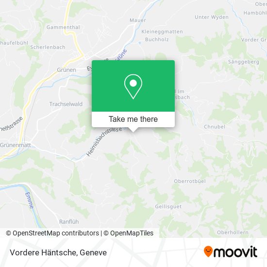 Vordere Häntsche map