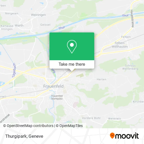 Thurgipark map