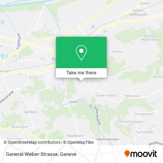 General-Weber-Strasse map
