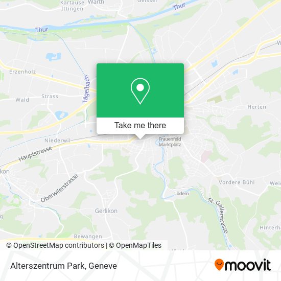 Alterszentrum Park map