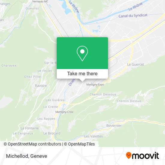 Michellod map
