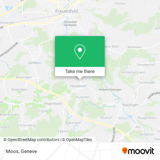 Moos map