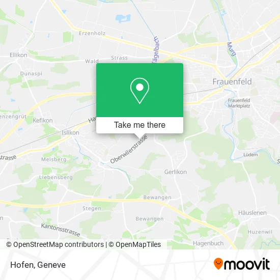 Hofen map