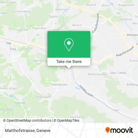 Matthofstrasse map