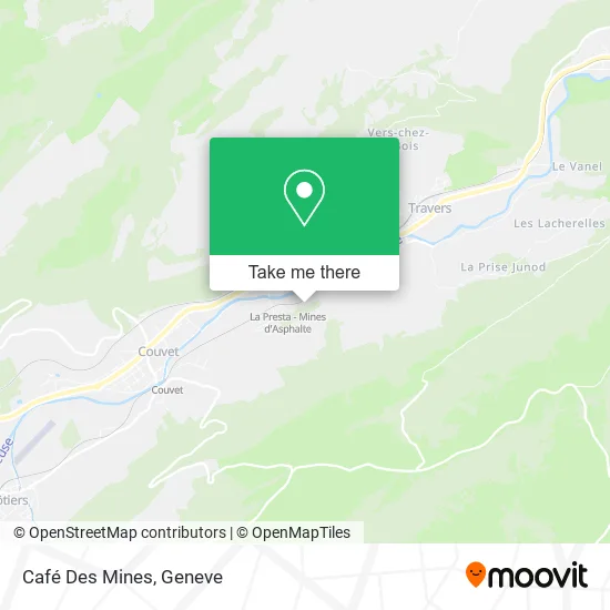 Café Des Mines map