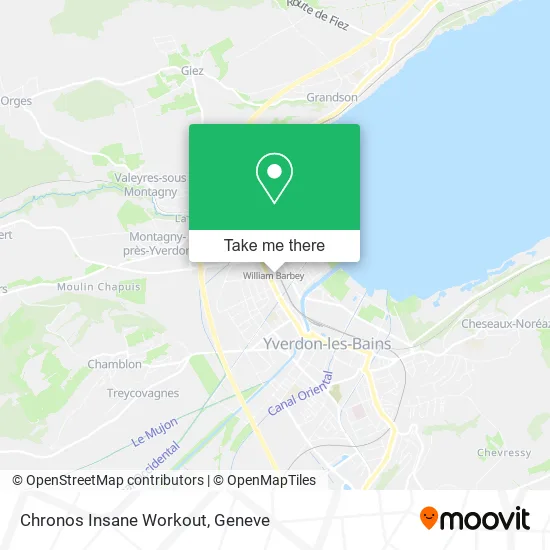 Chronos Insane Workout map