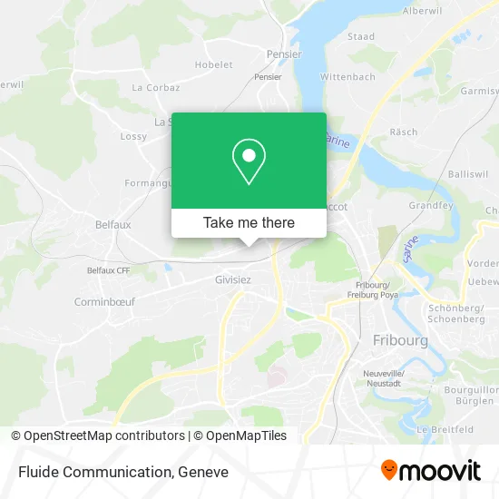 Fluide Communication map