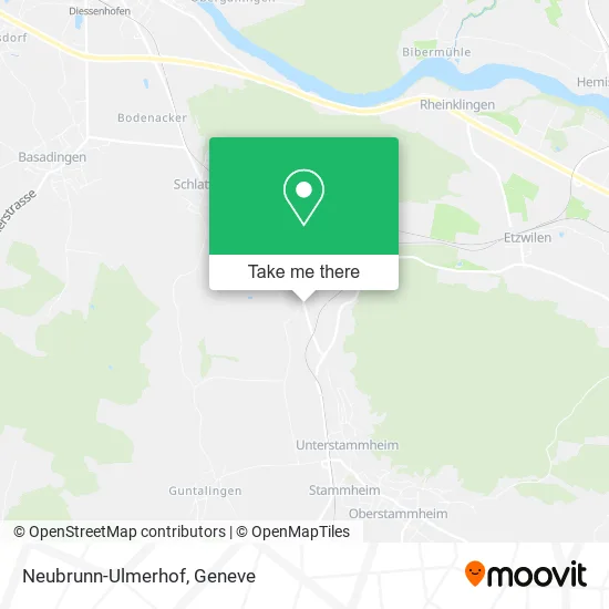 Neubrunn-Ulmerhof map