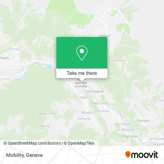 Mobility map