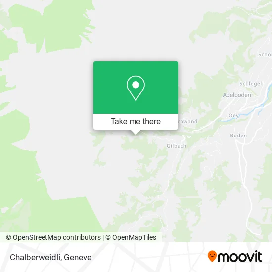 Chalberweidli map