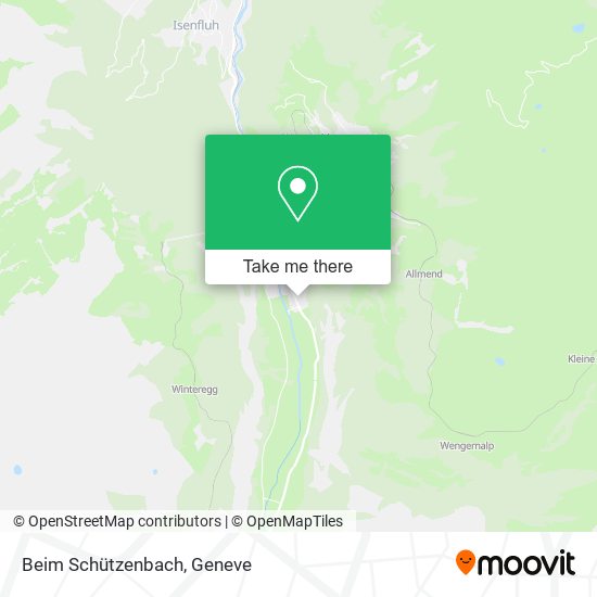 Beim Schützenbach map