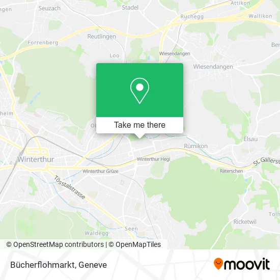 Bücherflohmarkt map