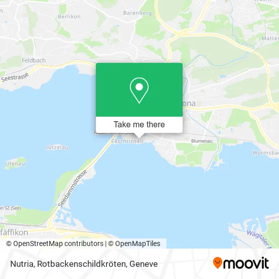 Nutria, Rotbackenschildkröten map