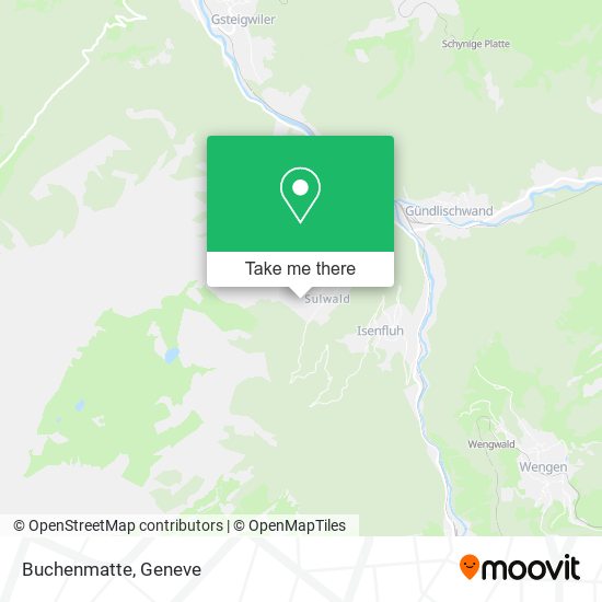 Buchenmatte map