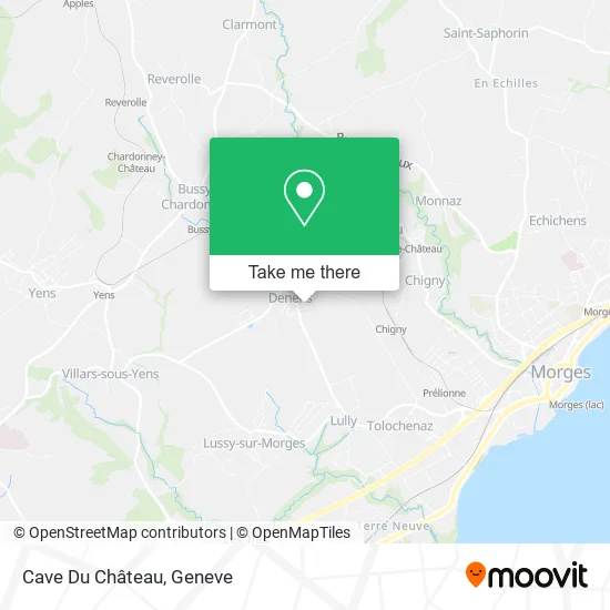 Cave Du Château map