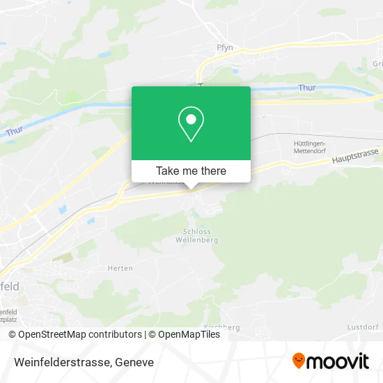 Weinfelderstrasse map