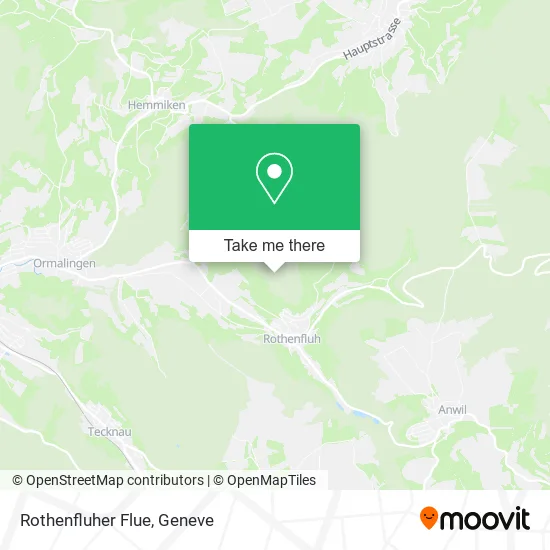 Rothenfluher Flue map