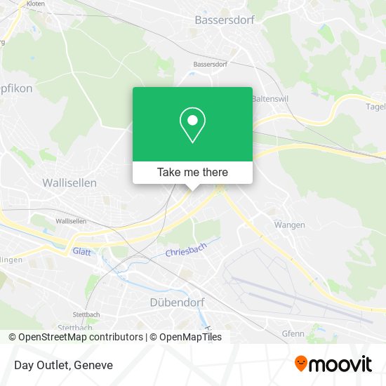 Day Outlet map