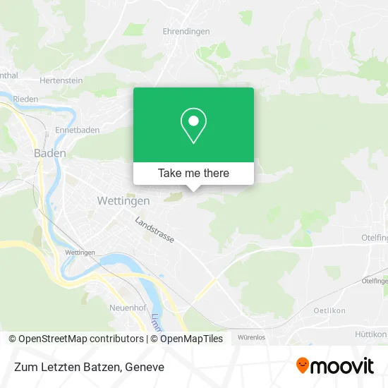 Zum Letzten Batzen map