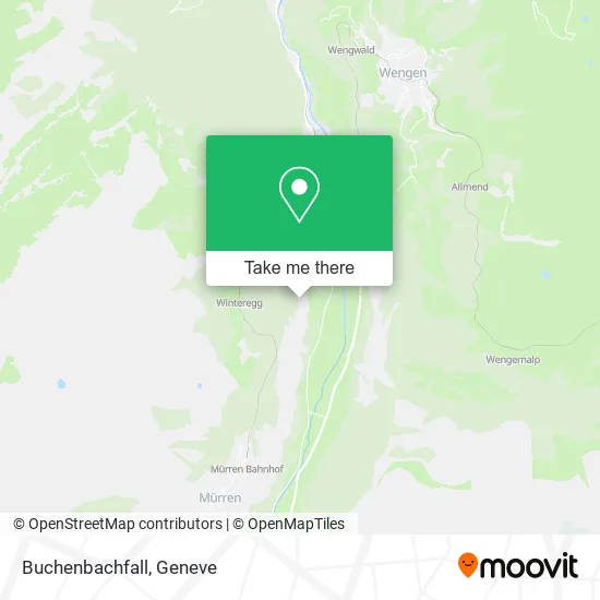 Buchenbachfall map