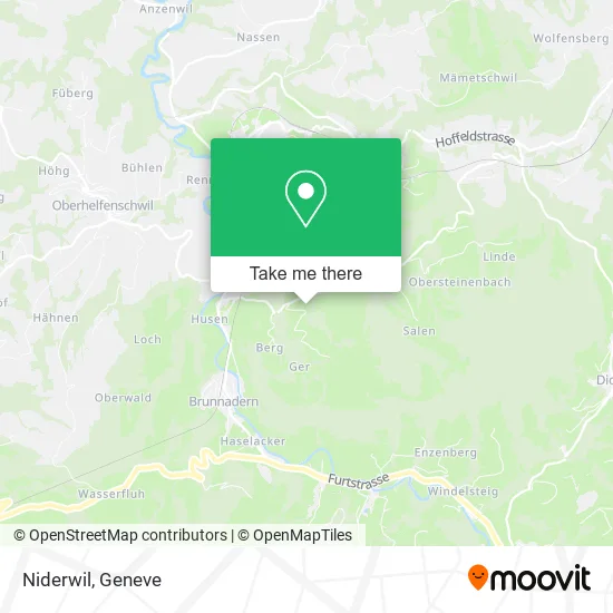 Niderwil map