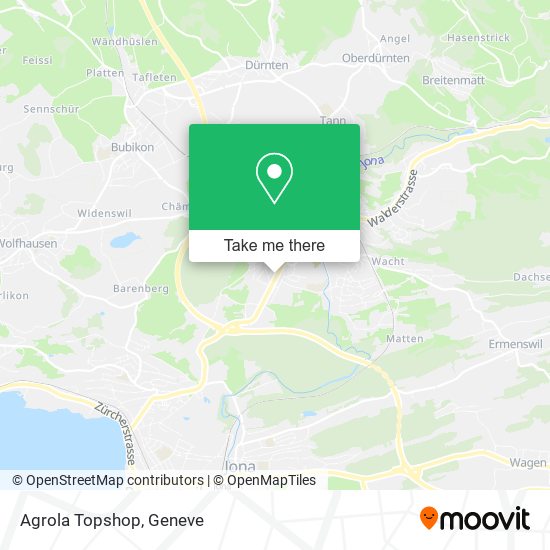 Agrola Topshop map