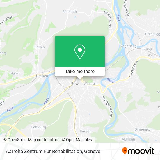 Aarreha Zentrum Für Rehabilitation map