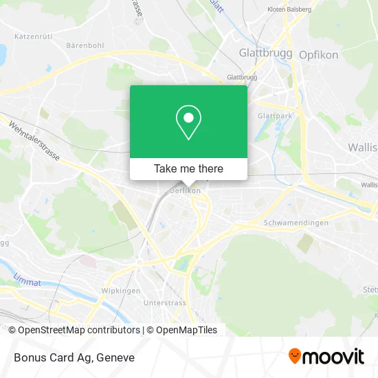 Bonus Card Ag map