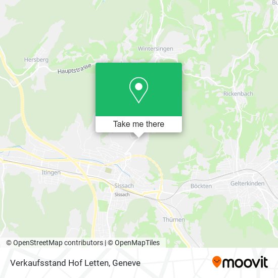 Verkaufsstand Hof Letten map