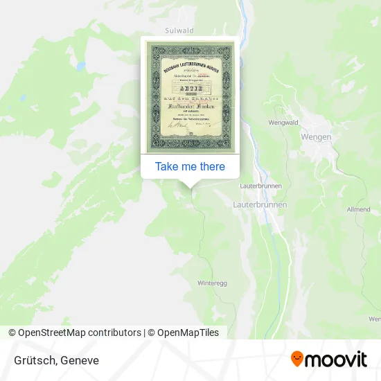 Grütsch map