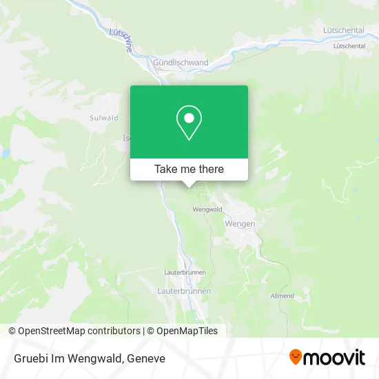 Gruebi Im Wengwald map