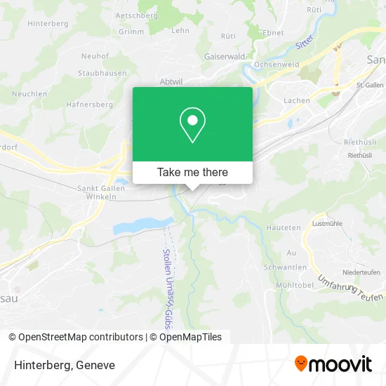 Hinterberg map