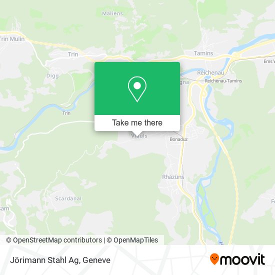 Jörimann Stahl Ag map
