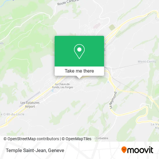 Temple Saint-Jean map