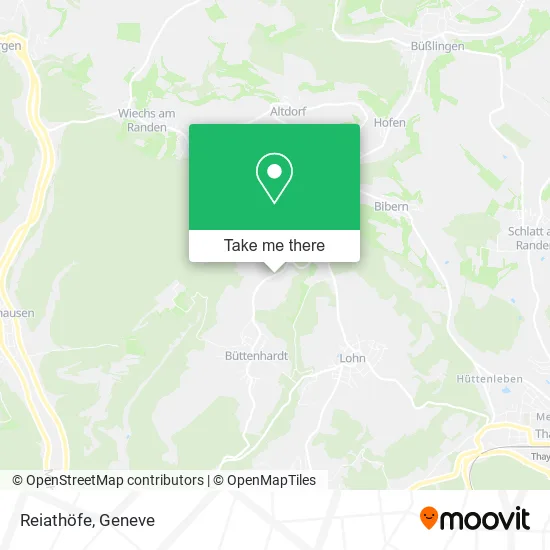 Reiathöfe map