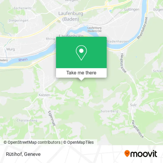 Rütihof map