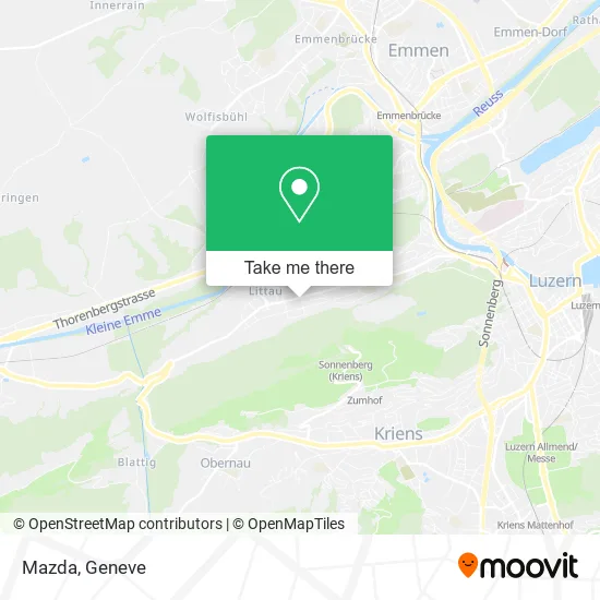 Mazda map