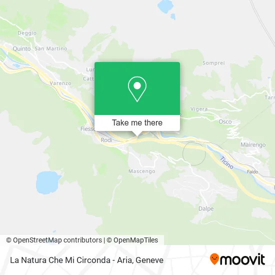 La Natura Che Mi Circonda - Aria map